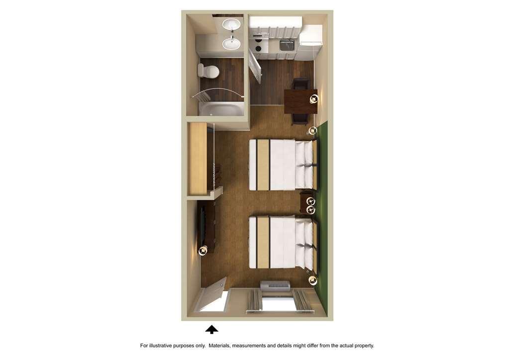 Extended Stay America Select Suites - Raleigh - Research Triangle Park - Hwy 55 Durham megye  Szoba fotó