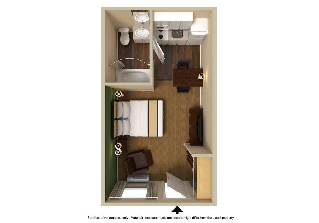 Extended Stay America Select Suites - Raleigh - Research Triangle Park - Hwy 55 Durham megye  Szoba fotó